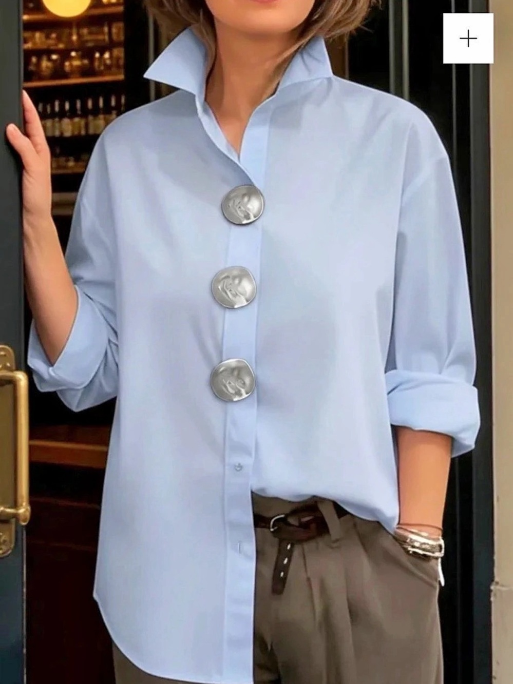 NWT Uooozee Button Down Shirt